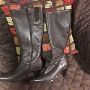 Leather boots good condition!